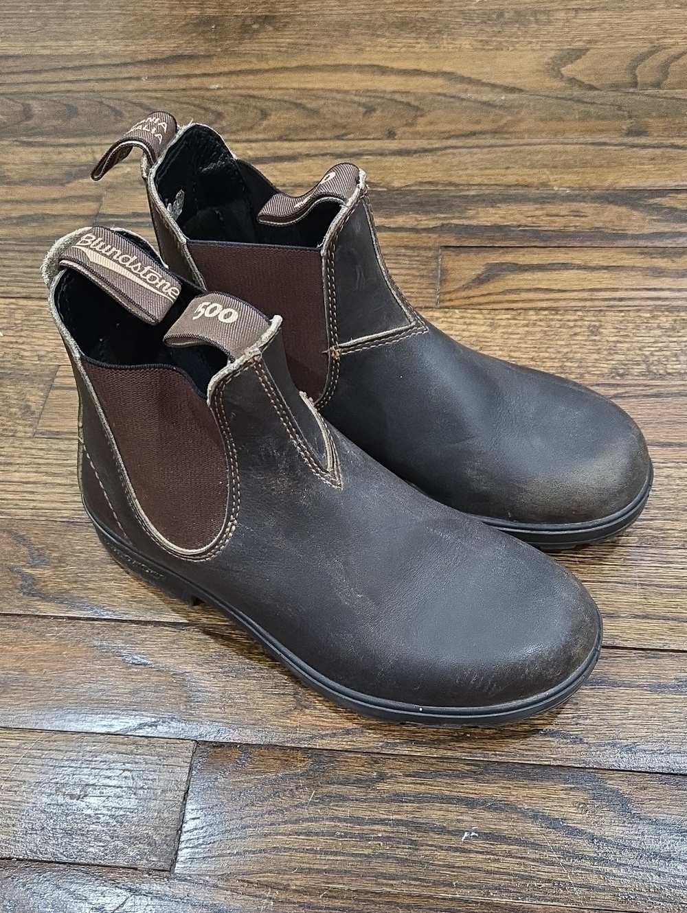 Blundstone #500 Stout Brown Leather Chelsea Boots Women’s 7.5 AU 4.5